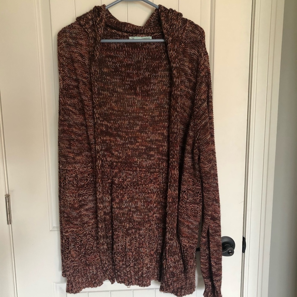 Maurice’s size large open cardigan